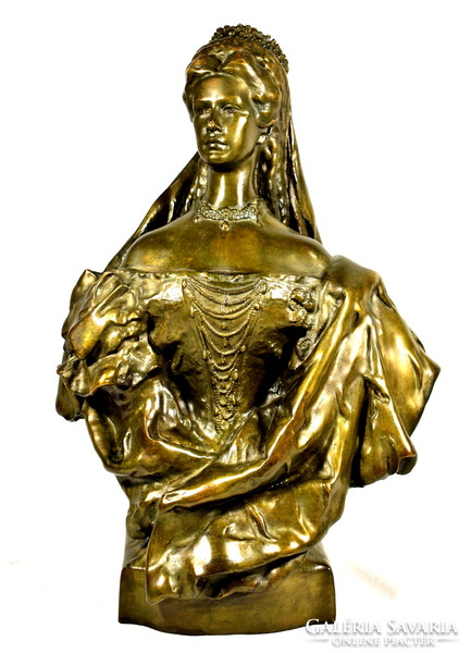 Zala György (1858-1937) : Wittelsbach Erzsébet magyar királyné , Sissi ( Sissy )