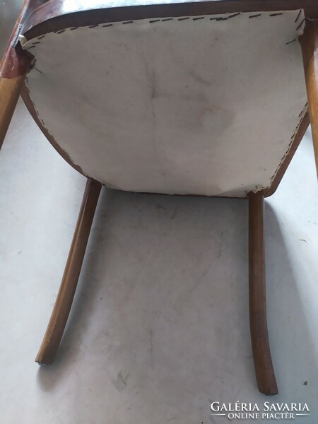 Antique curved chair