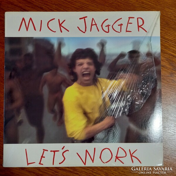 Mick jagger --vinyl record