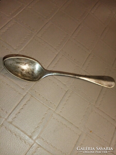 Tauers schöne marked silver-plated mocha spoon from the 1800s.