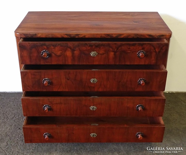 1M674 antique four-drawer chest of drawers 97 x 125 x 60 cm