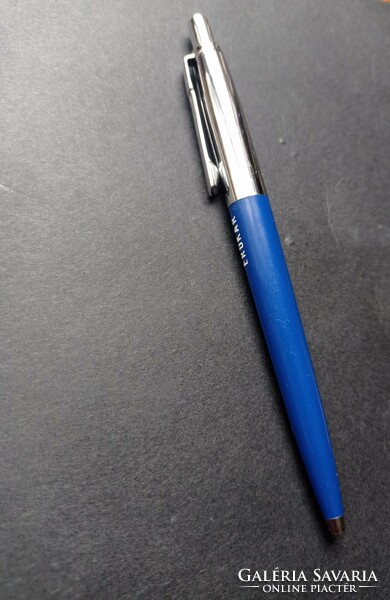 Pevdi pax ballpoint pen with power lever inscription.