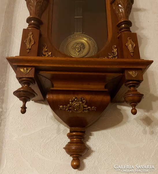 Antique wonderful János brauswetter wall clock!