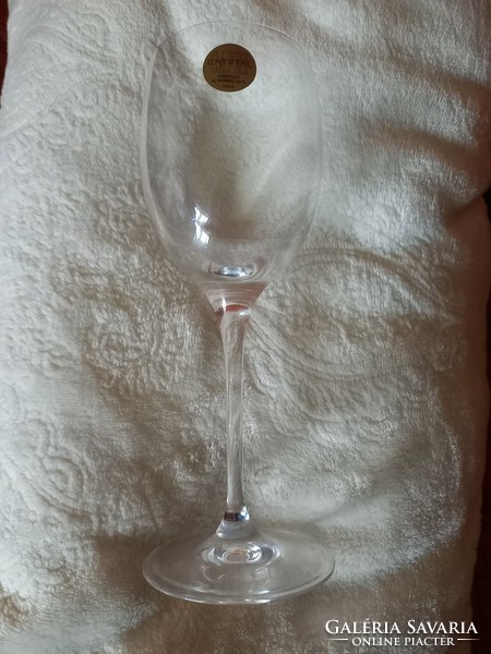Capri crystal wine glass