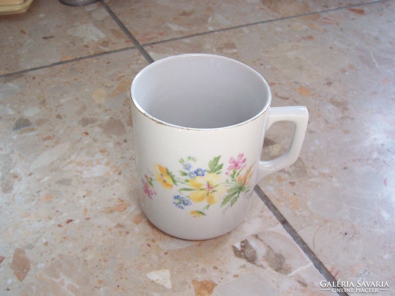 Zsolnay flower mug for sale