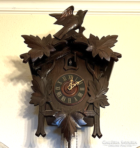 Antique Black Forest cuckoo clock