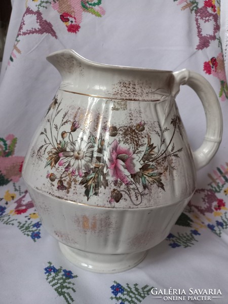 Earthenware jug from 1893, w.P.C.Virginia