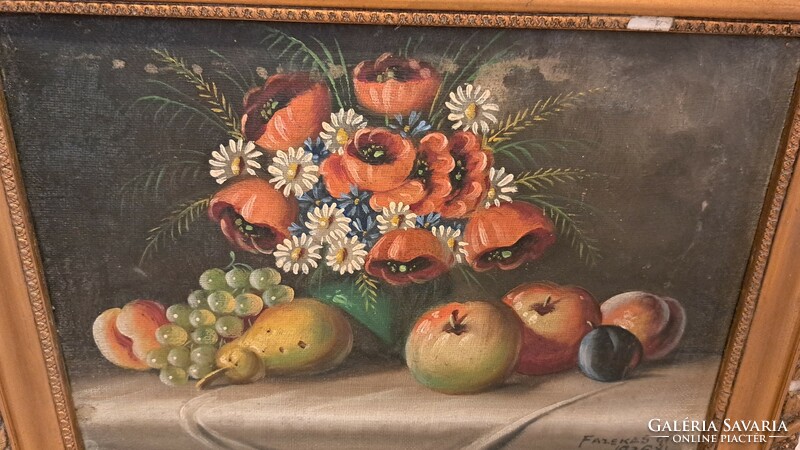 Old still life painting from 1936 (m3666)
