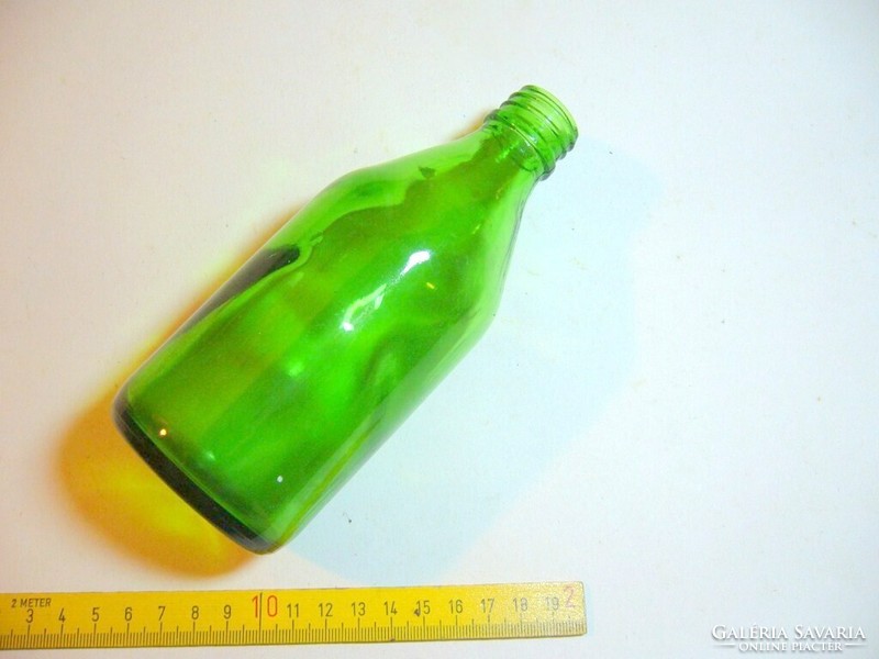 Zöld patikai üveg orvosságos üveg 250ml régi LÁTVÁNYOS gyönyörű dekoratív SZÉP állapot HIBÁTLAN !