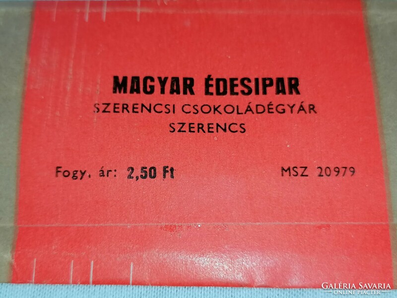 Magyar Édesipari Gyár, régi csokipapírjai, a  hatvanas évek végéről, nagyon ritka   87.