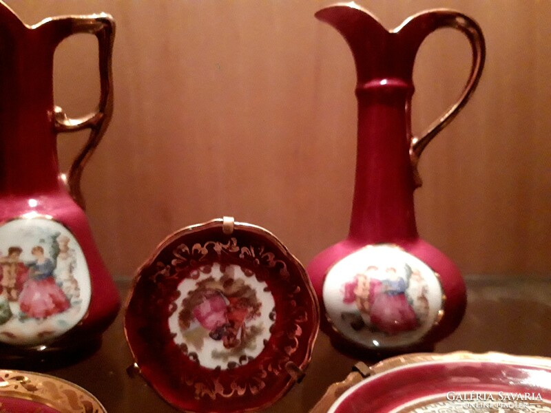 Limoges i mini porcelán készlet