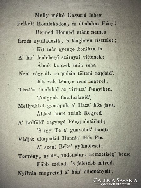 /1852/Gróf István Zichy, ..... would occupy the chair of Főispányi, the cziz of Zircz paid his respects