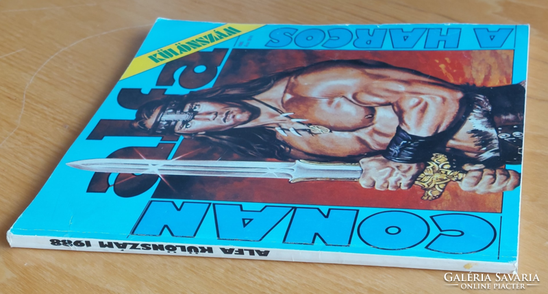 Conan, ​a harcos – Alfa különszám, 1988, retró ifjúsági magazin