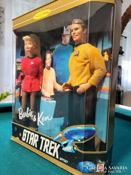 RITKASÁG! Barbie - Star Trek Giftset 1996 (15006) - Bontatlan, Gyűjtői!