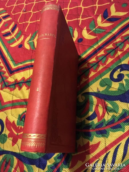 Vörösmarty Összes Munkái teljes kiadás. 4. Kötet.1885 Drámai köl Kiadja ;Méhner Vilmos Budapest 1885