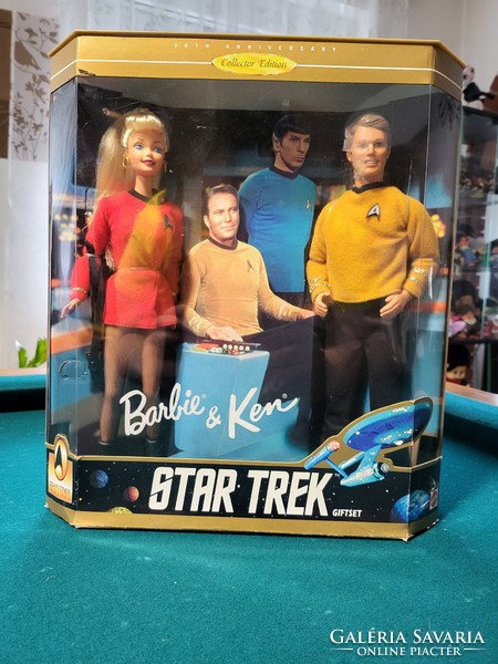 Barbie - Star Trek - Ajándék készlet 1996 (15006) Bontatlan.