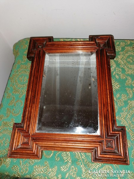 XIX. századi kis fali tükőr