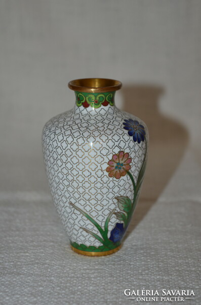 Rekeszzománcos kis váza  ( DBZ 00121 )