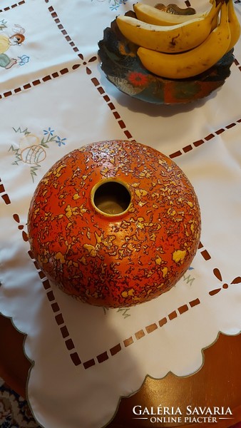 Rare pond head vase ceramic rare retro shape and pattern flawless special