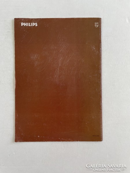 Retro, vintage Philips HIFI/stereo katalógus, cca. 1970