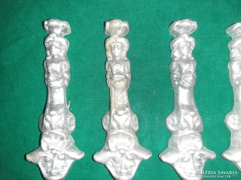 6 goddess figures made of aluminum