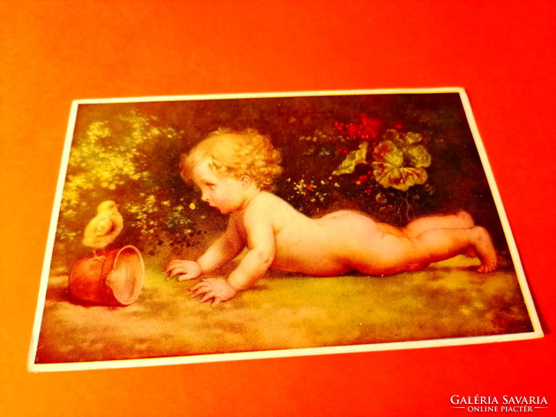 M.M Vienna- m. Work artist postcard 401.