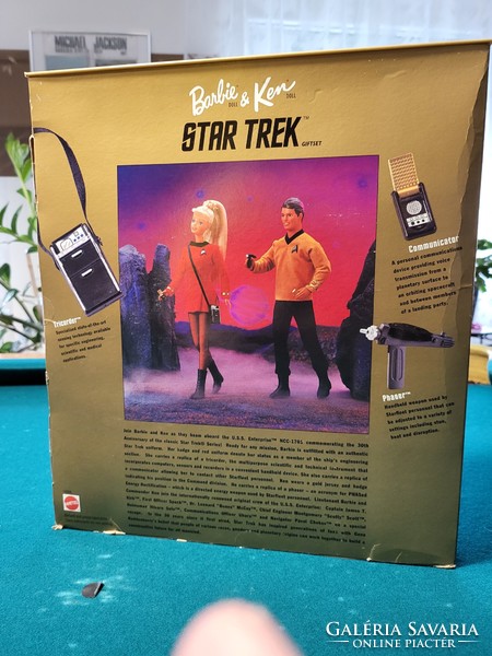 RITKASÁG! Barbie - Star Trek Giftset 1996 (15006) - Bontatlan, Gyűjtői!