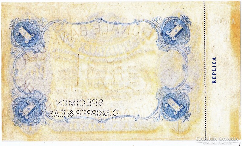 Dél-afrikai Köztársaság 1 Dél-Afrikai font 1892 REPLIKA
