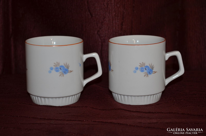 Zsolnay mug pair 02 ( dbz 00130 )