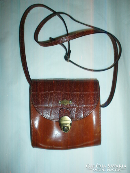 Vintage el campero genuine crocodile leather small shoulder bag