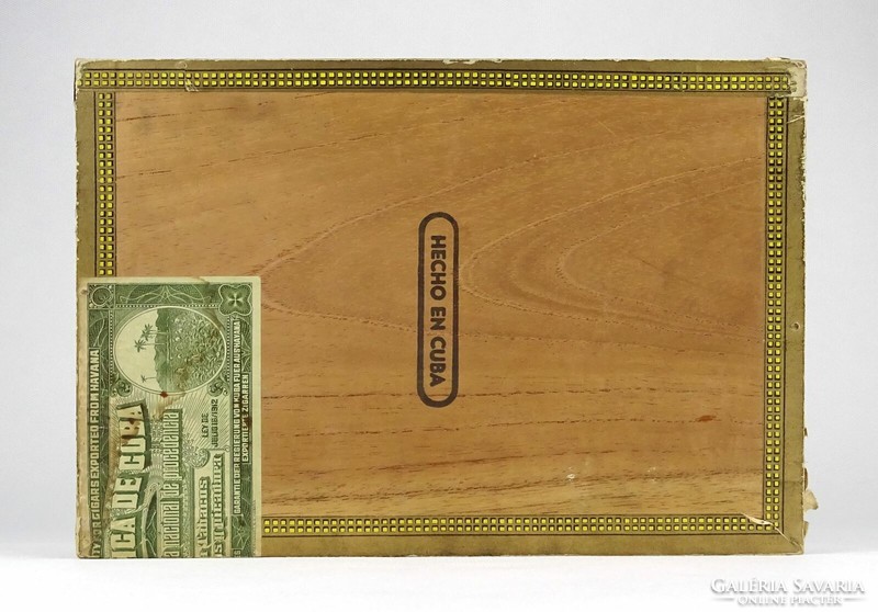 1M593 H.Upman Havana Cuba fa szivardoboz 1912