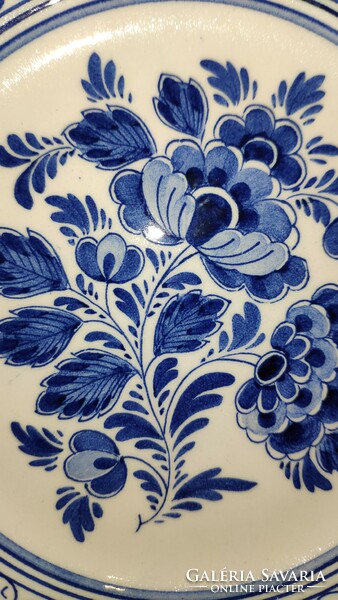 Original Delfts blauw fali dísztányér