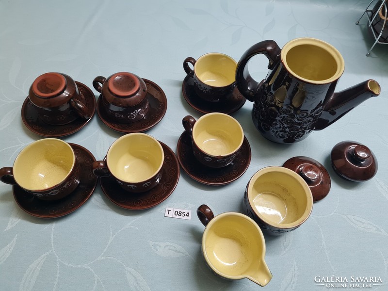 T0854 ceramic coffee set