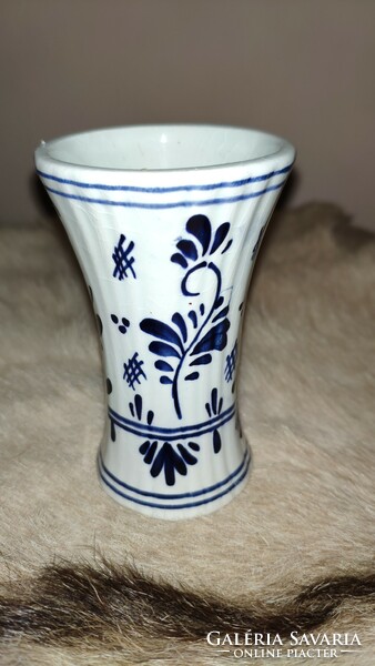 Original delfts blauw violet vase