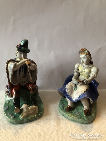 Gina Kovács ceramic pair