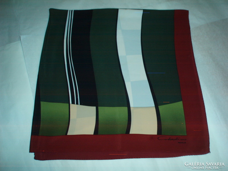 Vintage valódi silk selyemkendő