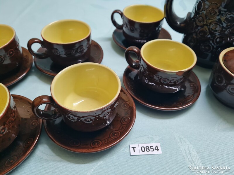 T0854 ceramic coffee set