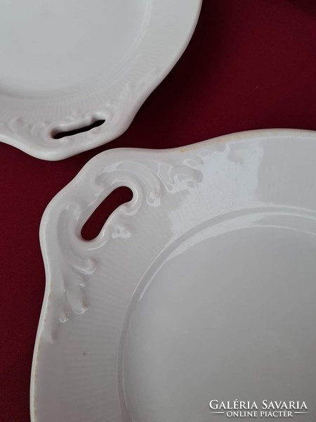 Indamintás fehér kínáló porcelán  pecsenyéstál nosztalgia hagyaték  nagymama