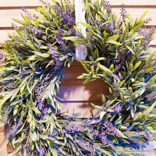 Tihany style lavender wreath