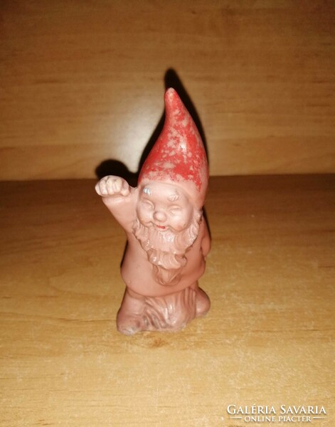 Old ndk ari toy rubber figure dwarf 9 cm high (po-2)