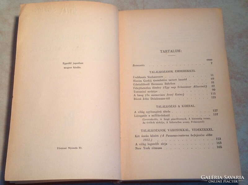 Stefan Zweig: people, books, cities - 1939. (104)