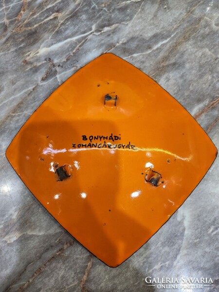 Bonyhádi enamelware factory offers retro rare advertising