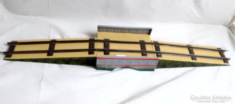 Railway bridge with ramp train 0 model field table additional board game