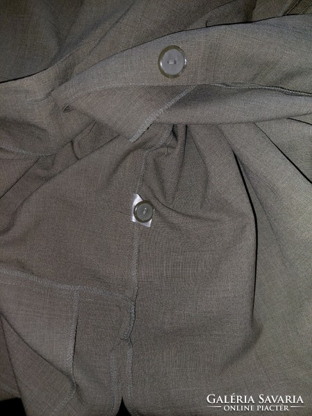 RIGANY khaki színű rövid ujjú blézer/zakó 48-as