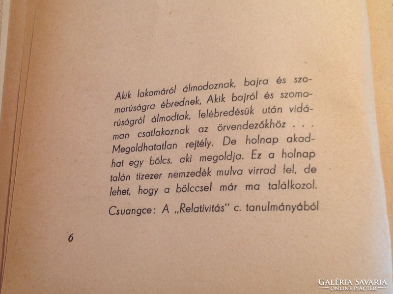 LIN YUTANG: EGY MÚLÓ PILLANAT I-II. 1941-es kiadás - RITKASÁG (109)