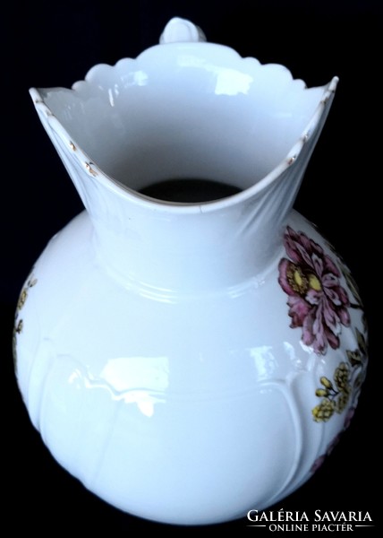 Dt/185 – huge English, floral, porcelain wash basin