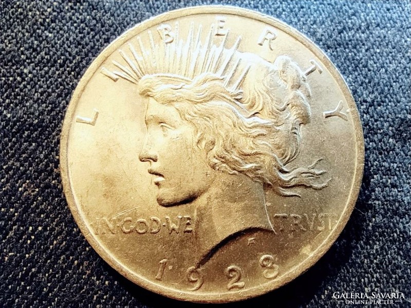 USA Peace dollár I. VH befejezésének emlékére .900 ezüst 1 Dollár 1923 (id77094)