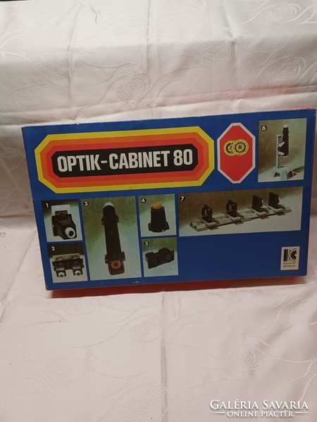 OPTIK-CABINET 80 mikroszkópos játék