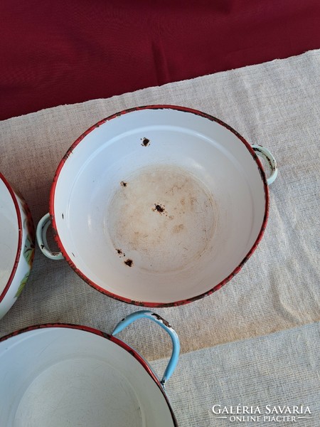 Strawberry strawberry Budafoki 20 cm bowls enameled enameled bowl scone heirloom antique nostalgia