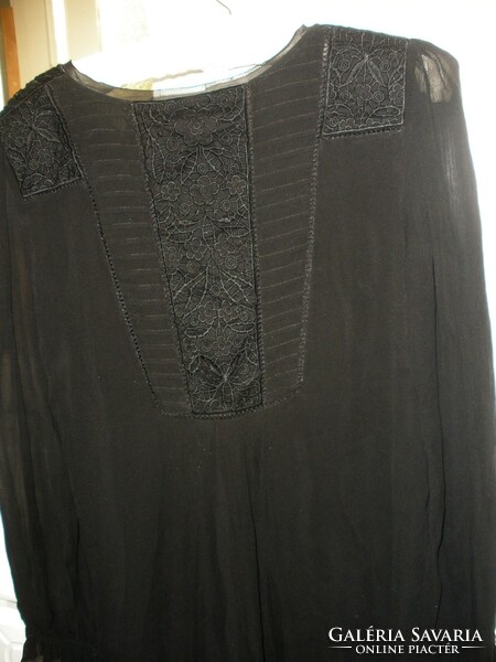 Silk, 100% silk monsoon lace dress